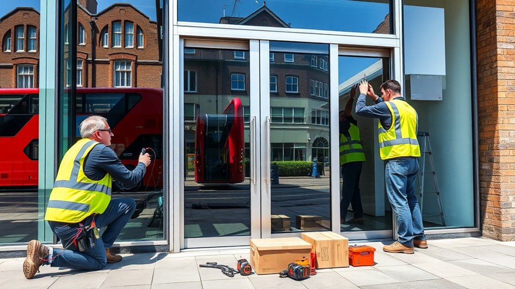 Automatic Door Installation Regent's Park