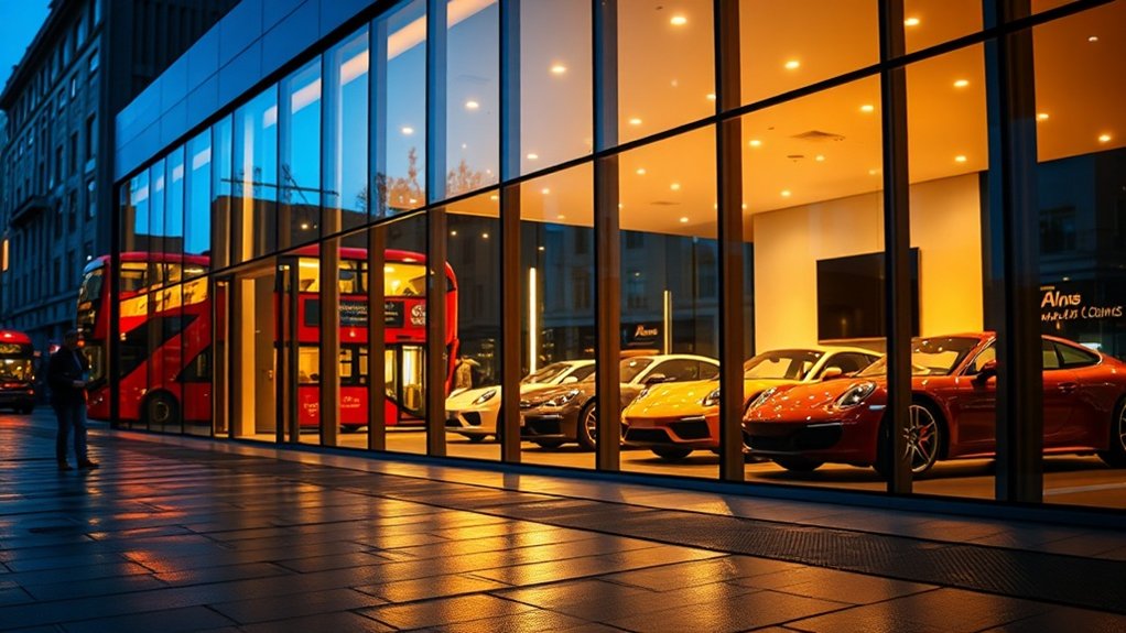 Car Showroom Glazing Regent's Park