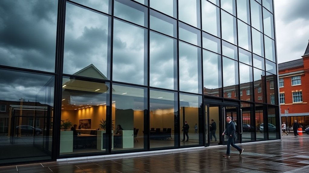 Commercial Glazing Park Crescent
