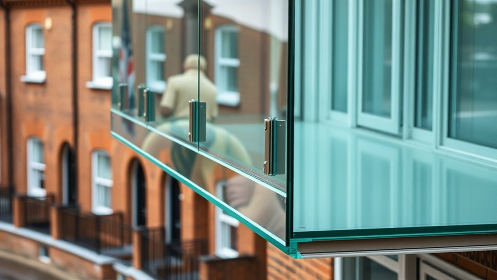 Glass Balcony Installation Regent's Park