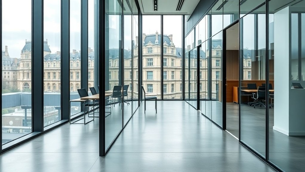 Glass Partitions Regent's Park