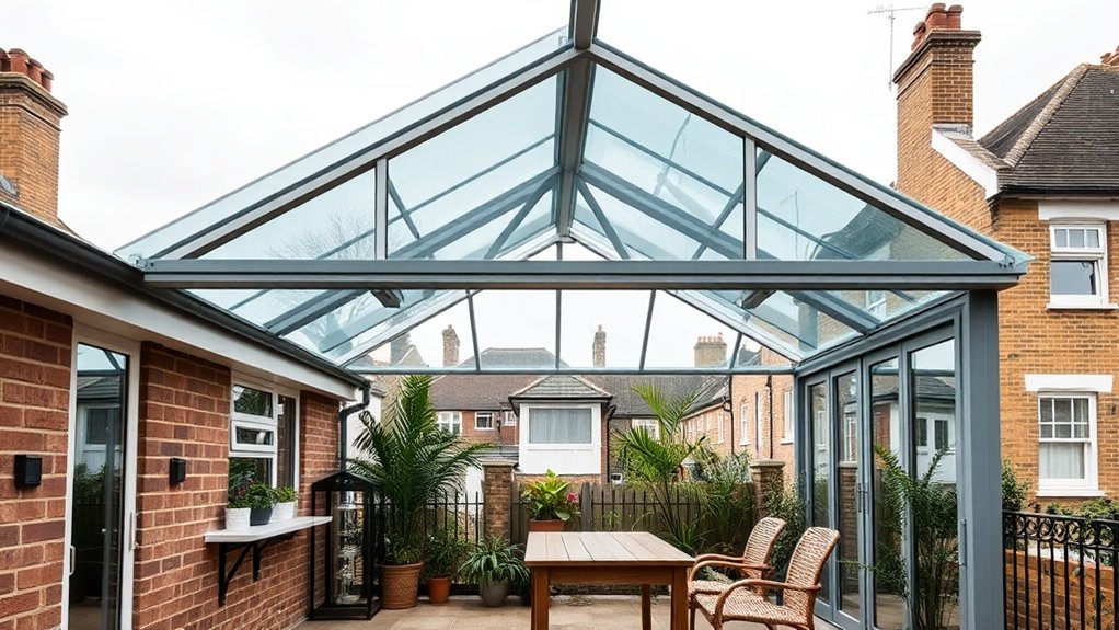 Lean-To Glazing Regent's Park