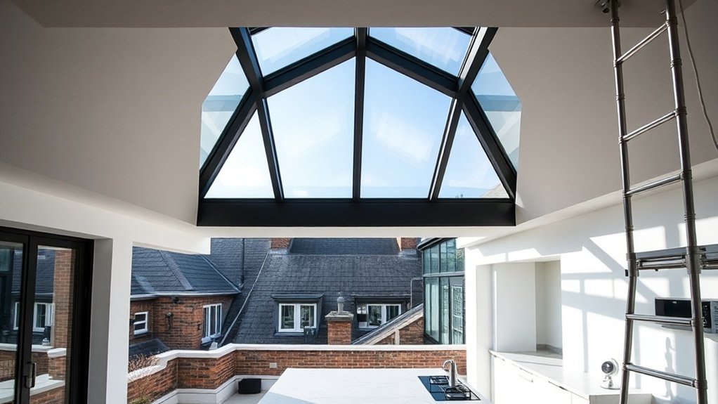 Roof Lantern Installation Regent's Park