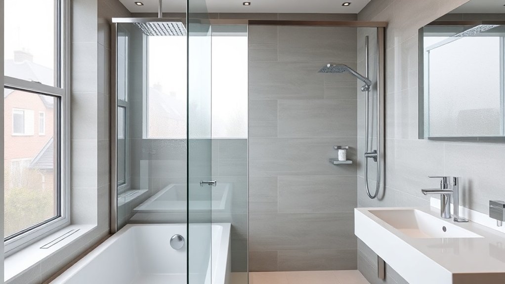 Semi-Frameless Shower Screens Regent's Park