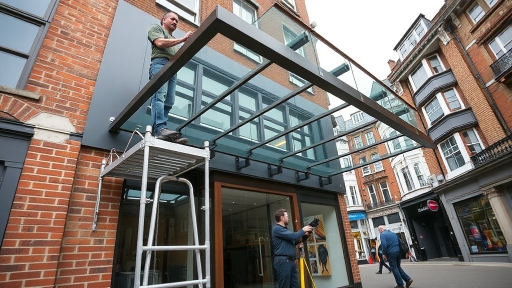 Shopfront Canopy Regent's Park