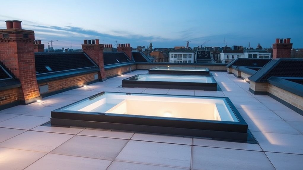 Walk-On Roof Lights Regent's Park